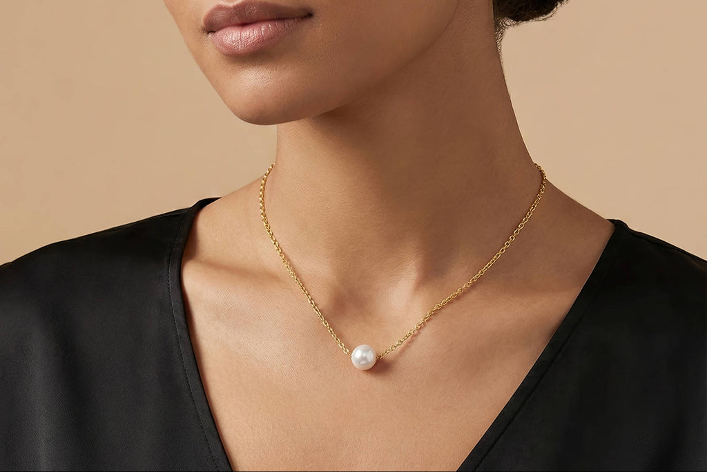 PVD GOLD-PLATED STAINLESS STEEL NECKLACE