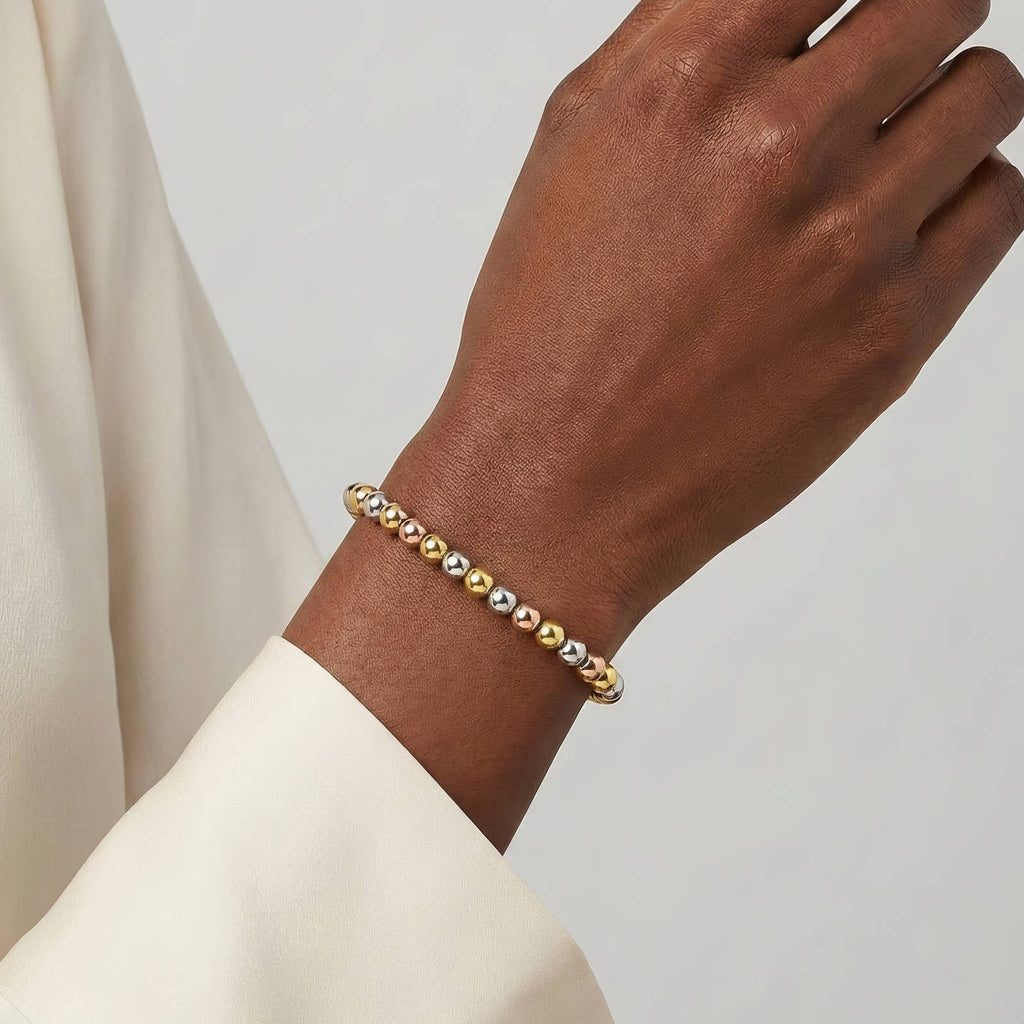 PVD GOLD-PLATED STAINLESS STEEL BRACELET