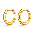 PVD GOLD-PLATED STAINLESS STEEL EARRINGS