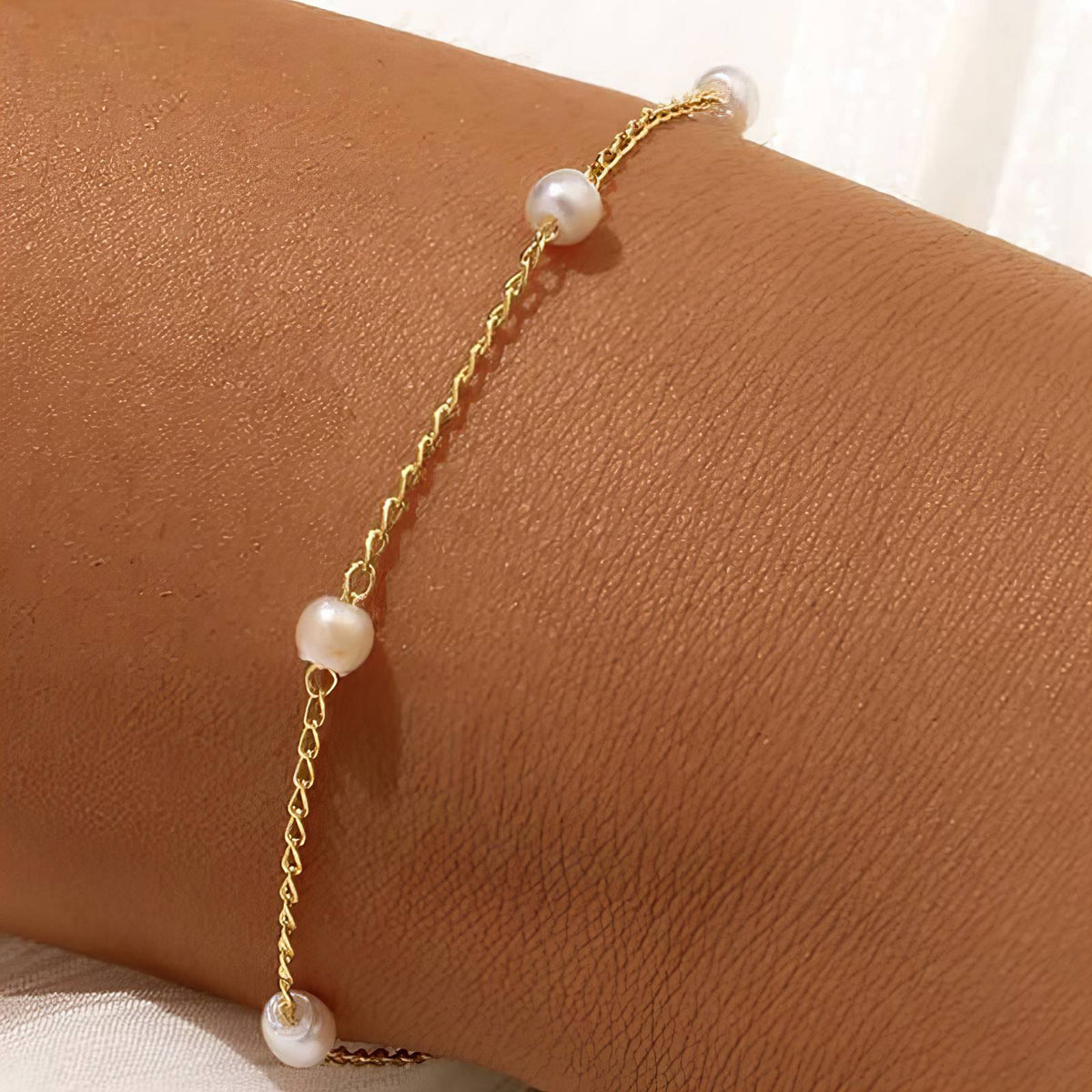 PVD GOLD-PLATED STAINLESS STEEL BRACELET