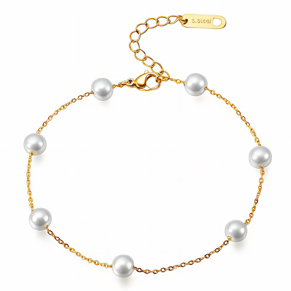 PVD GOLD-PLATED STAINLESS STEEL BRACELET