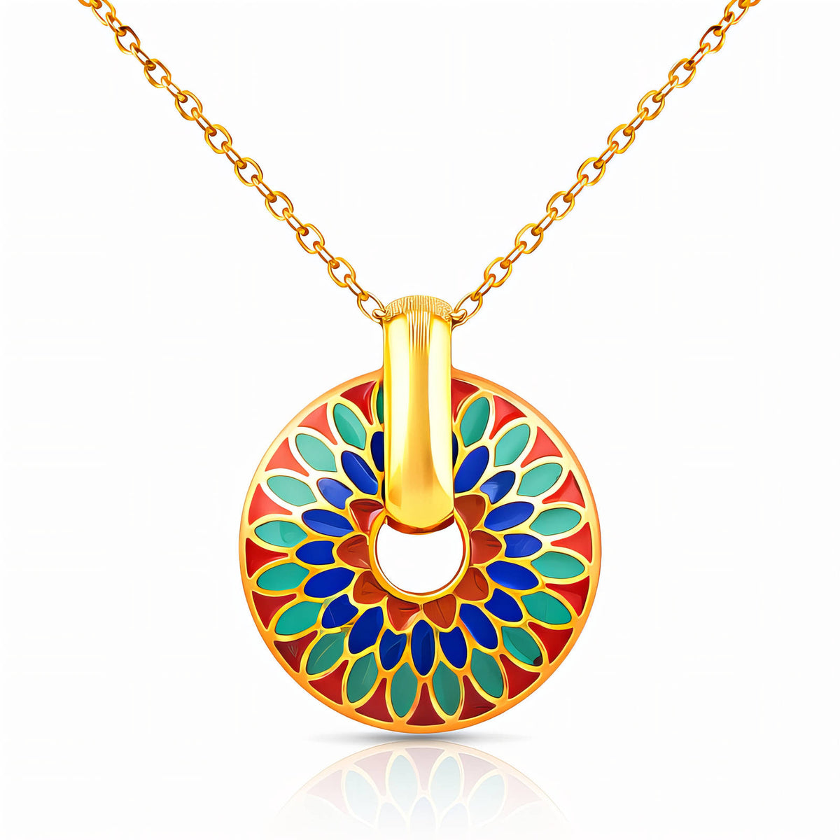 PVD GOLD-PLATED STAINLESS STEEL NECKLACE