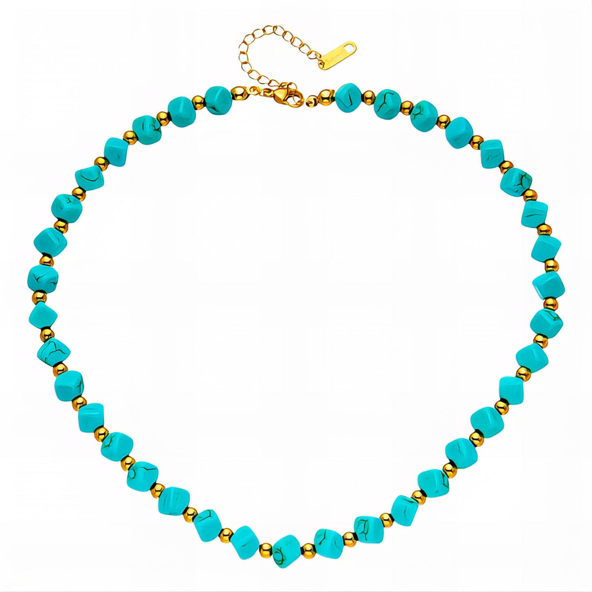 PVD GOLD-PLATED STAINLESS STEEL NECKLACE