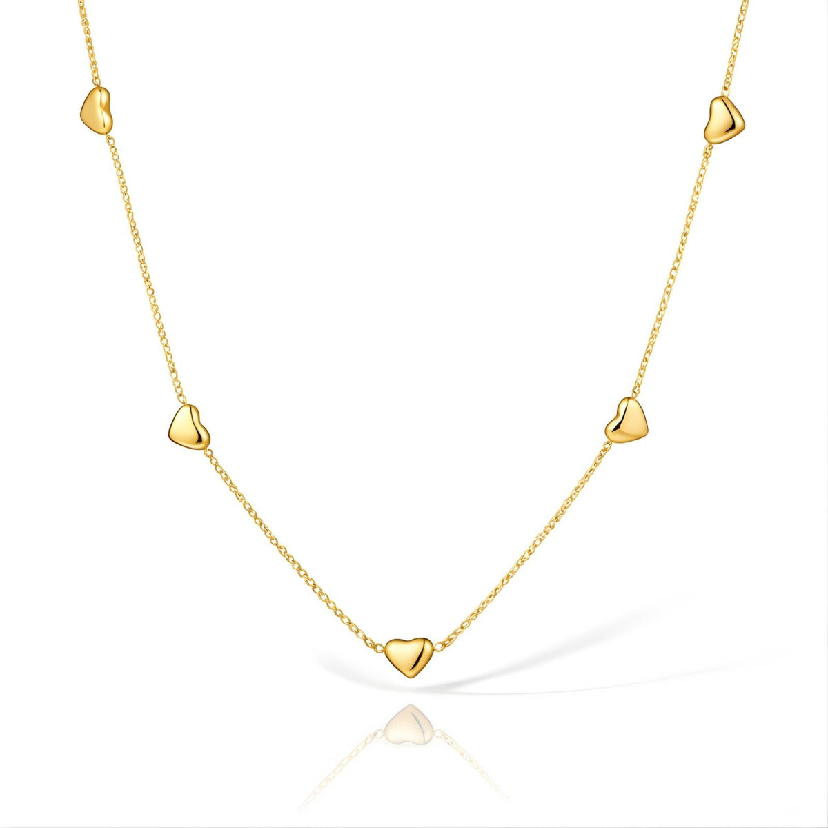PVD GOLD-PLATED STAINLESS STEEL NECKLACE